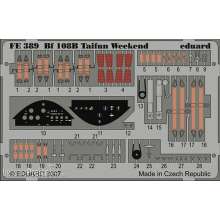 Eduard Accessories FE389 - Bf 108B Taifun Weekend für Eduard Bausatz in 1:48