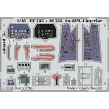 Eduard Accessories FE735 - 1:48 Su-22M-4 interior for Smer