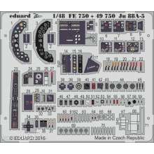 Eduard Accessories FE750 - Ju 88A-5 for ICM in 1:48