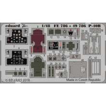 Eduard Accessories FE786 - P-40B for Airfix in 1:48