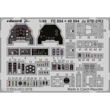 Eduard Accessories FE894 - Ju 87B-2/R2 for Airfix in 1:48