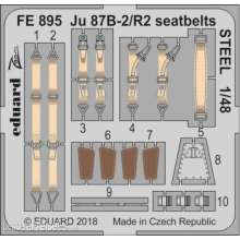 Eduard Accessories FE895 - Ju 87B-2/R2 seatbelts STEEL for Airfix in 1:48