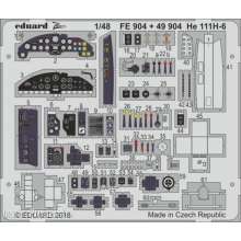 Eduard Accessories FE904 - He 111H-6 for ICM in 1:48