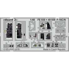 Eduard Accessories FE930 - F-16C/N for Tamiya in 1:48