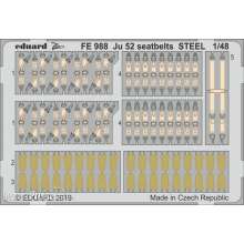 Eduard Accessories FE988 - Ju 52 seatbelts STEEL for Revell in 1:48