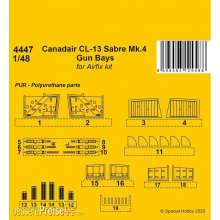 CMK 129-4447 - 1:48 Canadair CL-13 Sabre Mk.4 Gun Bays 1/48 / for Airfix kit