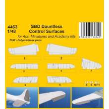 CMK 4463 - 1:48 SBD Dauntless Control Surfaces / for Acc. Miniartures and Academy kits