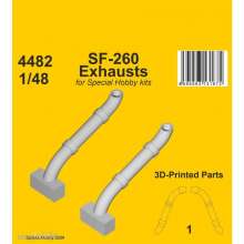 CMK 129-4482 - SF-260 Exhausts / for SH kits