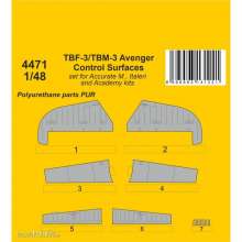 CMK 129-4471 - TBF-3/TBM-3 Avenger Control Surfaces