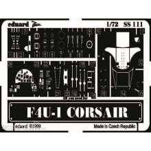 Eduard Accessories SS111 - F4U-1 Corsair in 1:72