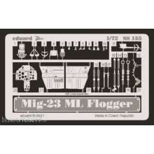 Eduard Accessories SS155 - MiG-23 ML Flogger in 1:72