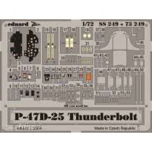 Eduard Accessories SS249 - P-47D-25 Thunderbolt in 1:72