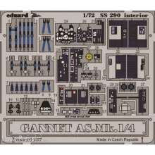 Eduard Accessories SS290 - Gannet AS.Mk.1/4 interior Für Trumpeter Bausatz in 1:72