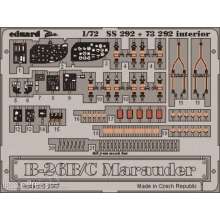 Eduard Accessories SS292 - B-26B/C Marauder interior für Hasegawa-Bausatz in 1:72