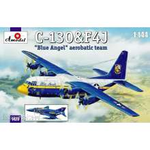 Amodel AMO1425 - 1:144 C-130 & F4J ´Blue Angel´ Aerobatic team