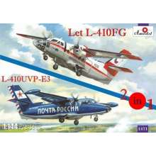 Amodel AMO1471 - 1:144 Let L-410FG & L-410UVP-3 aircraft (2kits