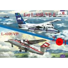 Amodel AMO1472 - 1:144 Let L-410UVP-E & L-410UVP aircraft(2 kit