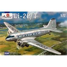 Amodel AMO72244 - 1:72 Lisunov Li-2P/T Soviet passenger aircraf