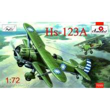 Amodel AMO72323 - 1:72 Henschel Hs-123A Chinese dive bomber