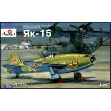 Amodel AMO7223 - 1:72 Yakovlev Yak-15 Soviet jet fighter.Relea Limited quantity