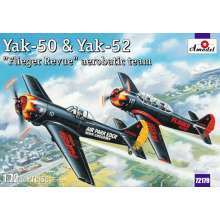 Amodel AMO72179 - 1:72 Yak-50 & Yak-52 ´Flieger Revue´ aerobati