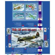 Amodel AMO72195 - 1:72 Yak-18 with ski gear