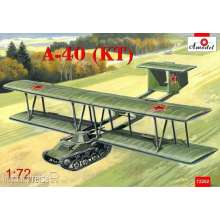 Amodel AMO72202 - 1:72 Antonov A-40 (KT)prototype flying tank T