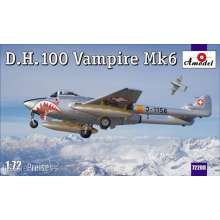 Amodel AMO72208 - 1:72 D.H.100 Vampire Mk6 RAF jet fighter