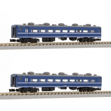 Rokuhan 7297705 - JNR Serie, 14K Personenw. blau 2-tlg. Erweiterungs-Set