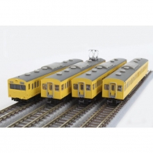 Rokuhan Z 7297776 - 103-Typ Personenwagen-Set 4er-Wagen Basis-Set (gelb)