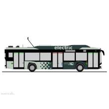 Rietze 73040 - Solaris Urbino 12 ´14 electric SASA (IT), 1:87