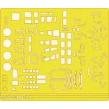 Eduard Accessories CX003 - Yellow Tape Xpress Mask He-111H-6 für Hasegawa Bausatz in 1:72