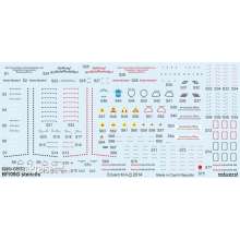 Eduard Accessories D48025 - Bf 109G stencils for Eduard in 1:48