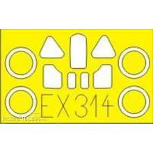 Eduard Accessories EX314 - 1:48 MC 200 for Italeri