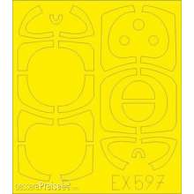 Eduard Accessories EX597 - L-29 TFace for Eduard in 1:48