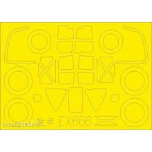 Eduard Accessories EX666 - P-38F/G for Tamiya in 1:48