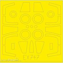 Eduard Accessories EX747 - F-104DJ 1/48 for KINETIC in 1:48