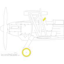 Eduard Accessories EX764 - Ar 68F 1/48 for RODEN in 1:48