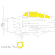 Eduard Accessories EX832 - 1:48 P-35 TFace for DORA WINGS