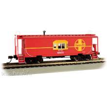 Bachmann 73206 - Santa Fe - Bay-Window Caboose (HO Scale)