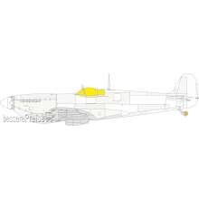 Eduard Accessories LX008 - 1:24 Spitfire Mk.IXc TFace 1/24 AIRFIX