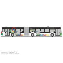 Rietze 73594 - Mercedes-Benz Citaro G 15 TICE (LU), 1:87