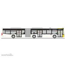 Rietze 73684 - Mercedes-Benz Citaro G ´15 Bremerhavenbus, 1:87