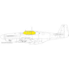 Eduard Accessories EX1036 - P-51B/C framed canopy TFace EDUARD