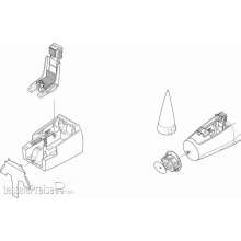 CMK 129-7214 - 1:72 F-104G Starfighter Interior set (REV)