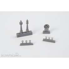 CMK 129-N72021 - U-Boot IX Exterior Set Part II for Revell Kit in 1:72