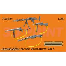 CMK 129-P35001 - 1:35 Small Arms for the Volkssturm Set I.