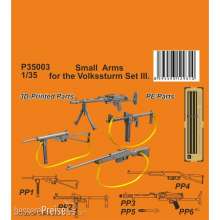 CMK 129-P35003 - 1:35 Small Arms for the Volkssturm Set III.