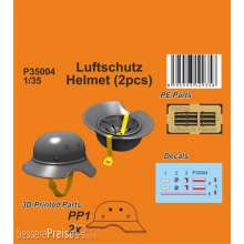 CMK 129-P35004 - 1:35 Luftschutz Helmet (2pcs)