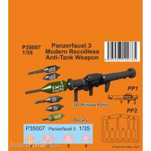 CMK P35007 - 1:35 Panzerfaust 3 - Modern Recoilless Anti-tank Weapon